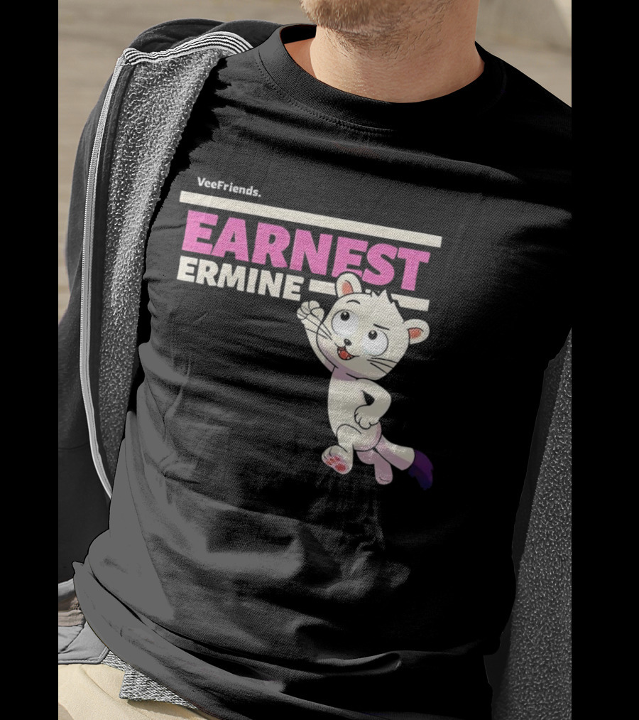 VeeFriends Earnest Ermine Character T-Shirt
