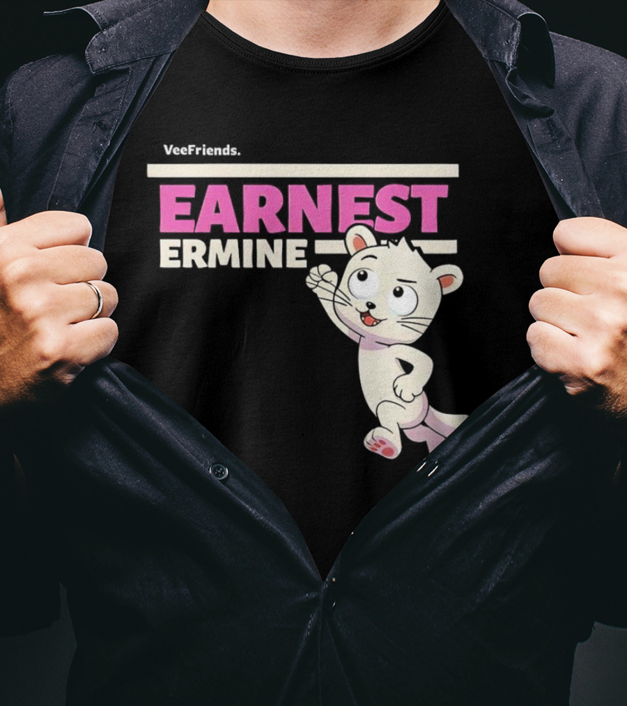 VeeFriends Earnest Ermine Character T-Shirt