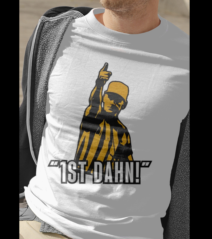 Pittsburgh Steelers 1st Dahn Referee Gesture Steelers Colors T-Shirt