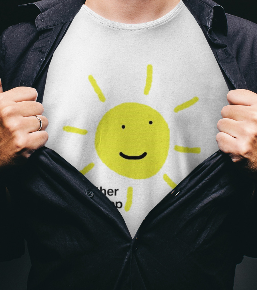 I’d Rather Be Asleep With Smiling Sun Image T-Shirt