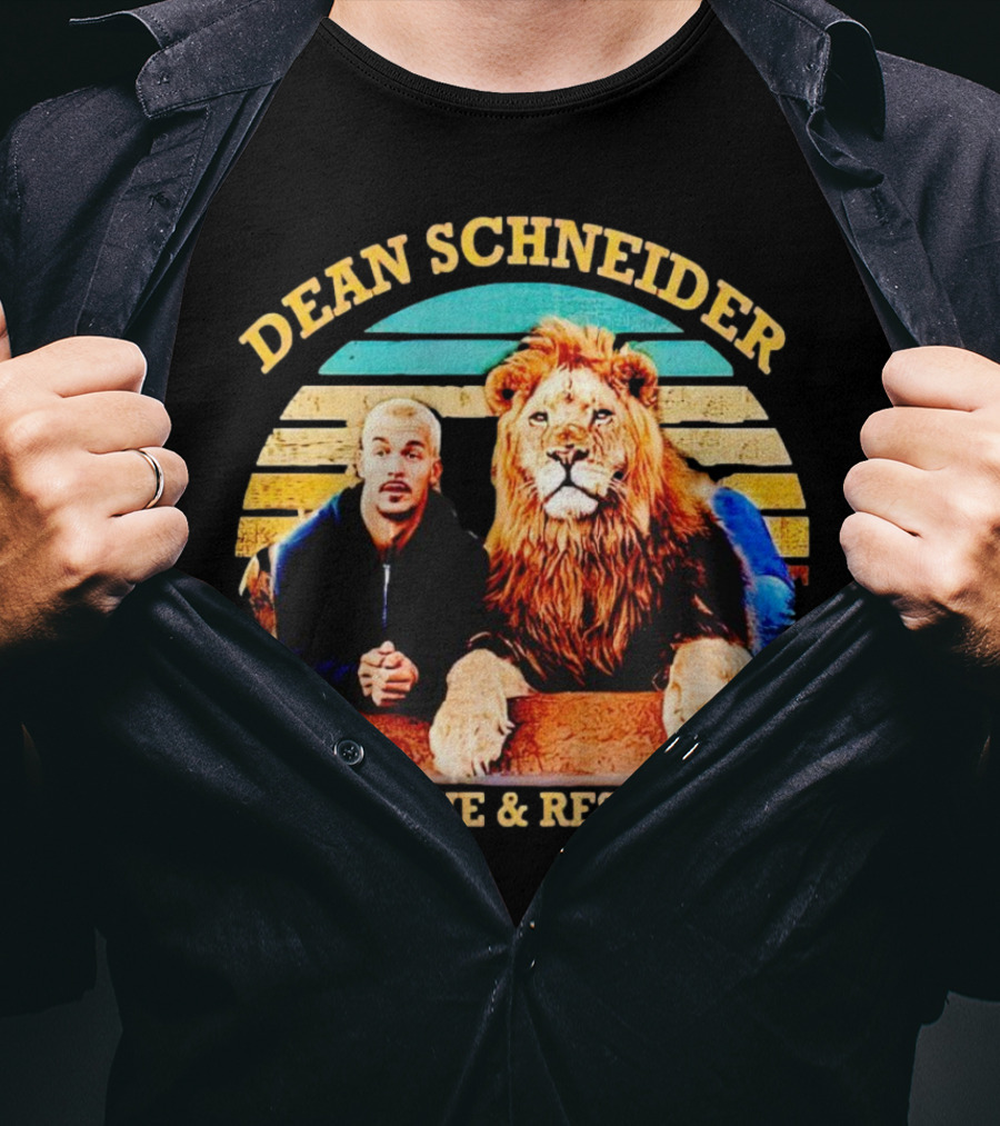 Dean Schneider We Love And Respect Lion T-Shirt