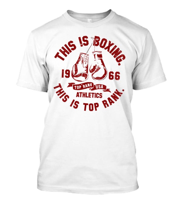 This Is Boxing 1966 Top Rank USA Athletics T-Shirt