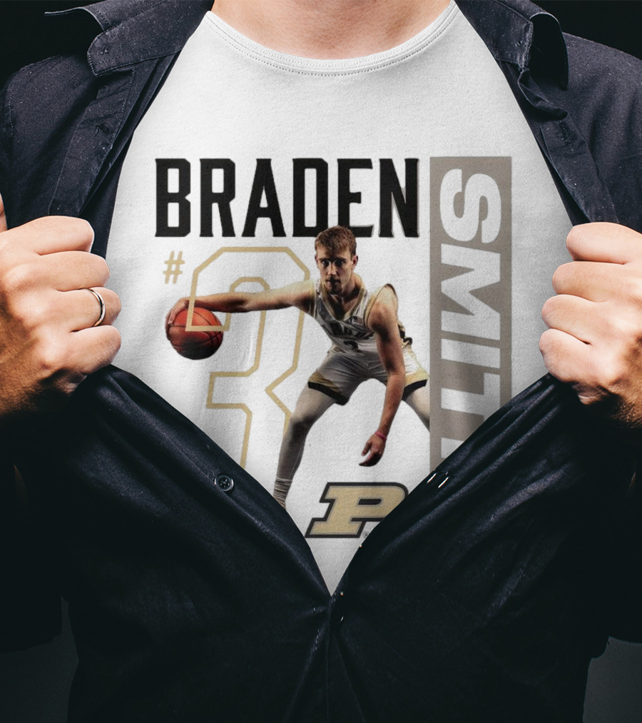 Braden Smith #3 Purdue Basketball P T-Shirt