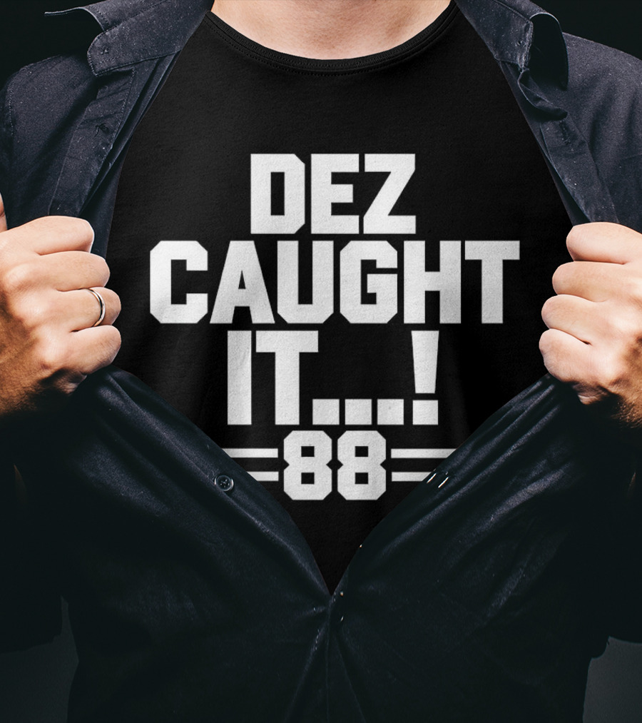 CeeDee Lamb Dallas Cowboys Dez Caught It 88 88 T-Shirt