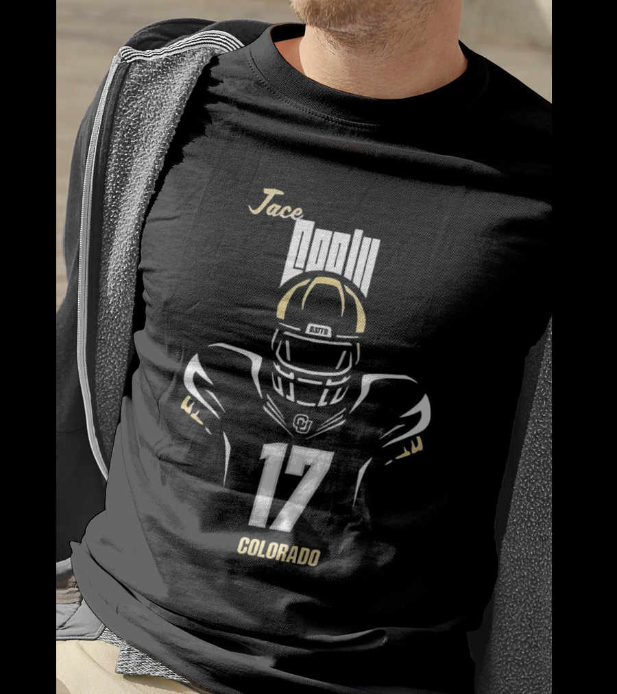 Jace Feely Colorado Football 17 Player T-Shirt