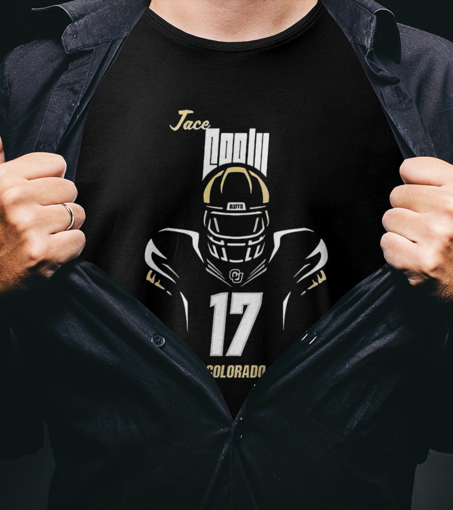 Jace Feely Colorado Football 17 Player T-Shirt