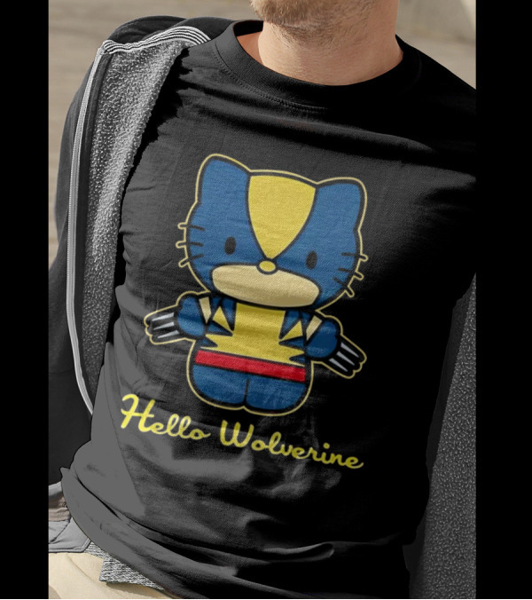 Hello Kitty Wolverine Hello Wolverine T-Shirt