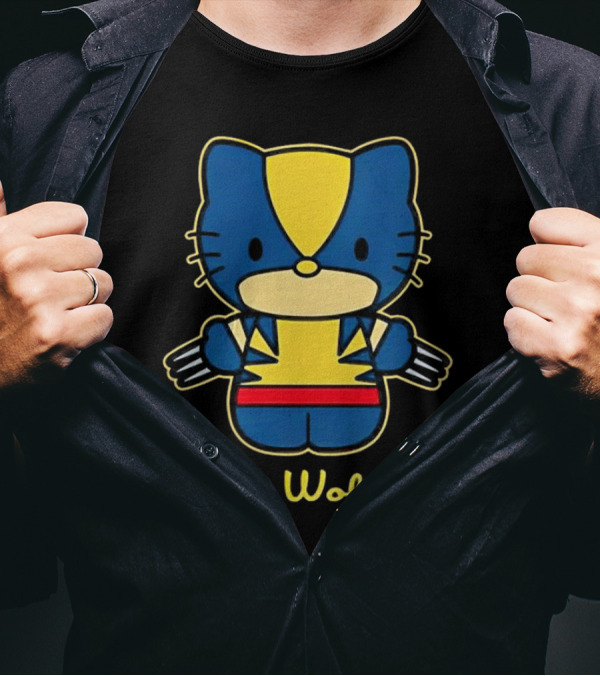 Hello Kitty Wolverine Hello Wolverine T-Shirt