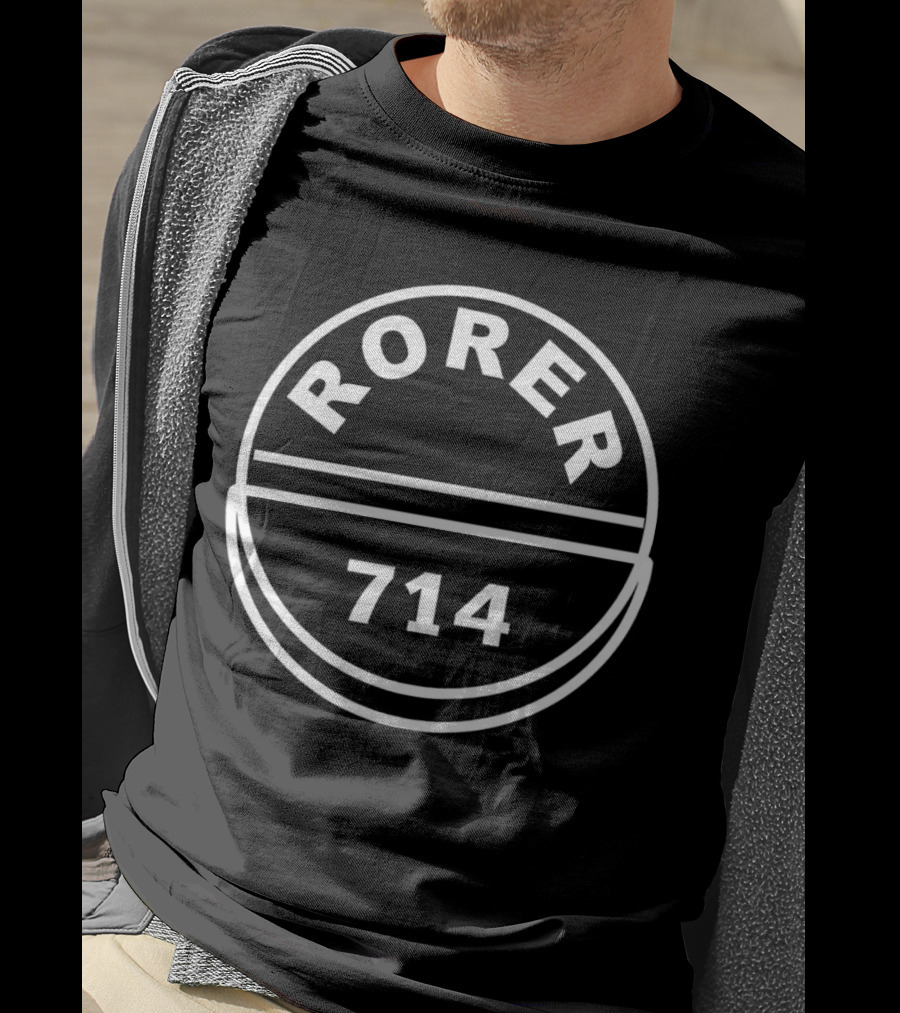 Rorer 714 Logo Circle T-Shirt