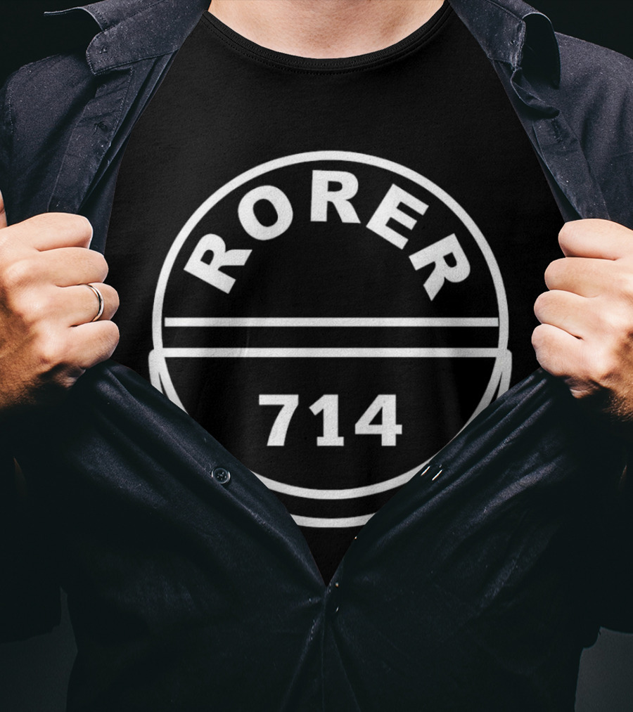 Rorer 714 Logo Circle T-Shirt
