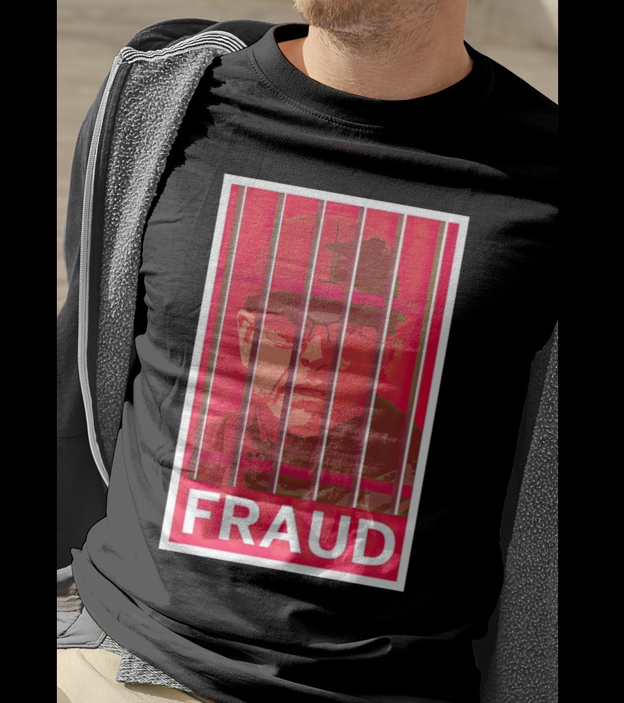 Jim Harbaugh Behind Bars Fraud T-Shirt