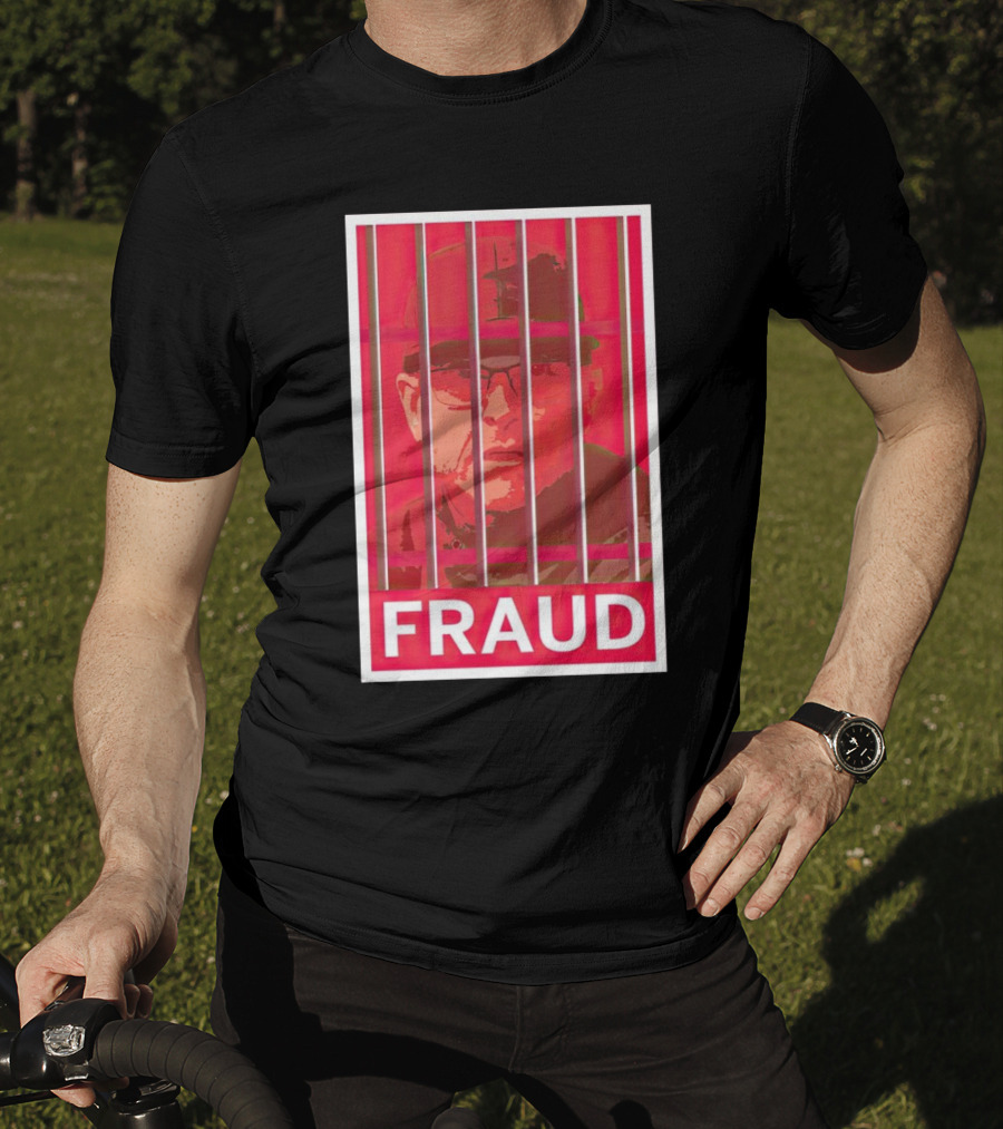 Jim Harbaugh Behind Bars Fraud T-Shirt