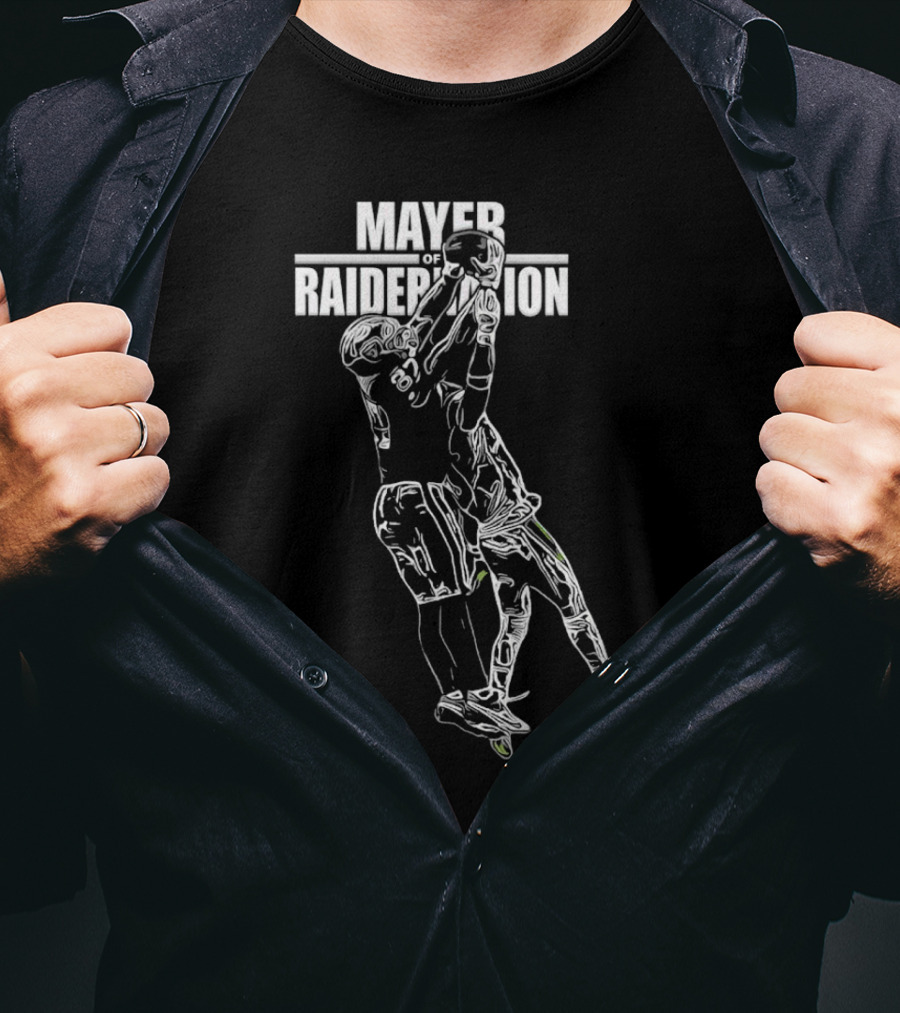 Mayer Of Raidernation Football Action T-Shirt