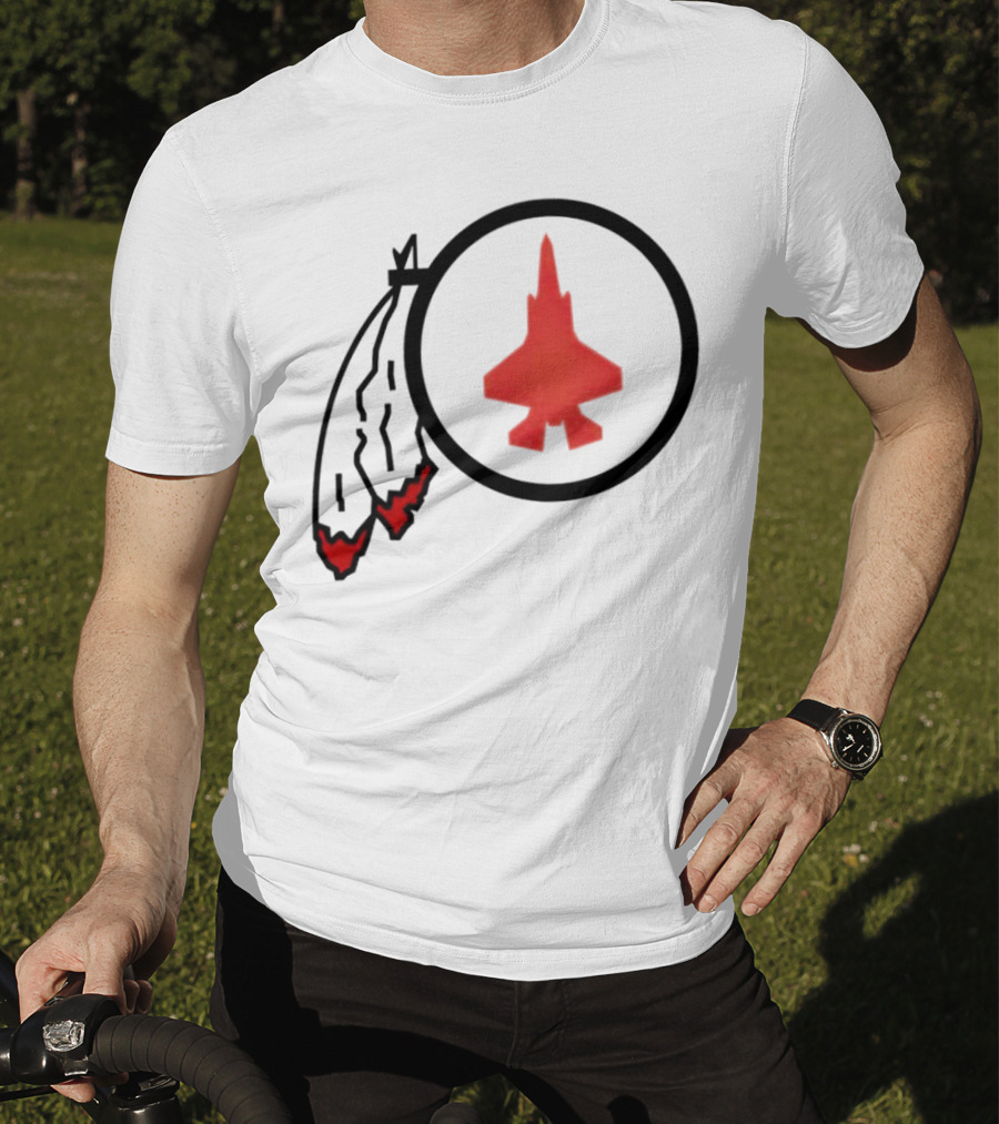 Ultah Native Rocket Red Jet Feathers T-Shirt