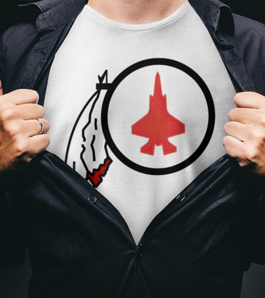 Ultah Native Rocket Red Jet Feathers T-Shirt