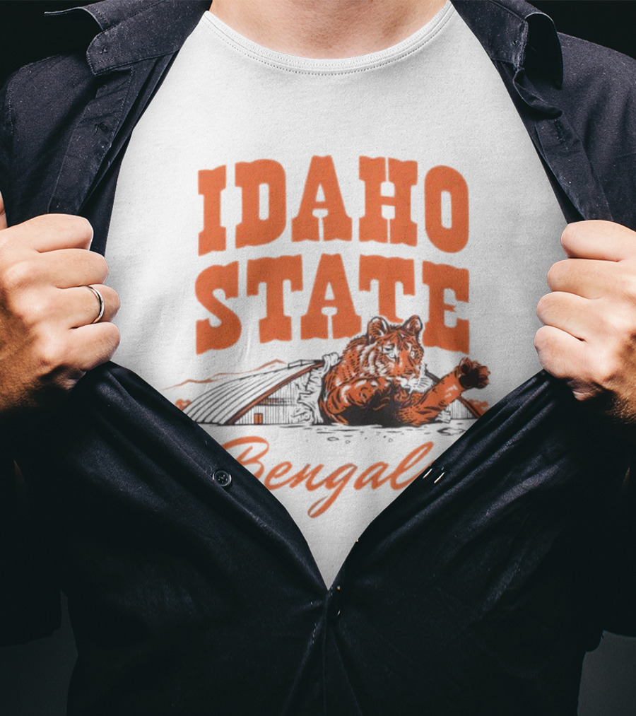 Idaho State Bengals Tiger T-Shirt