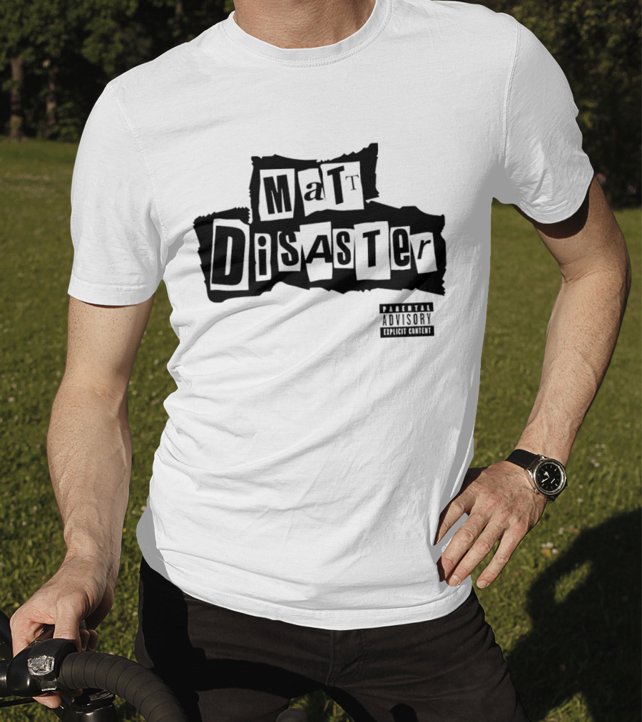 Matt Disaster Explicit Content Mr. Pink T-Shirt