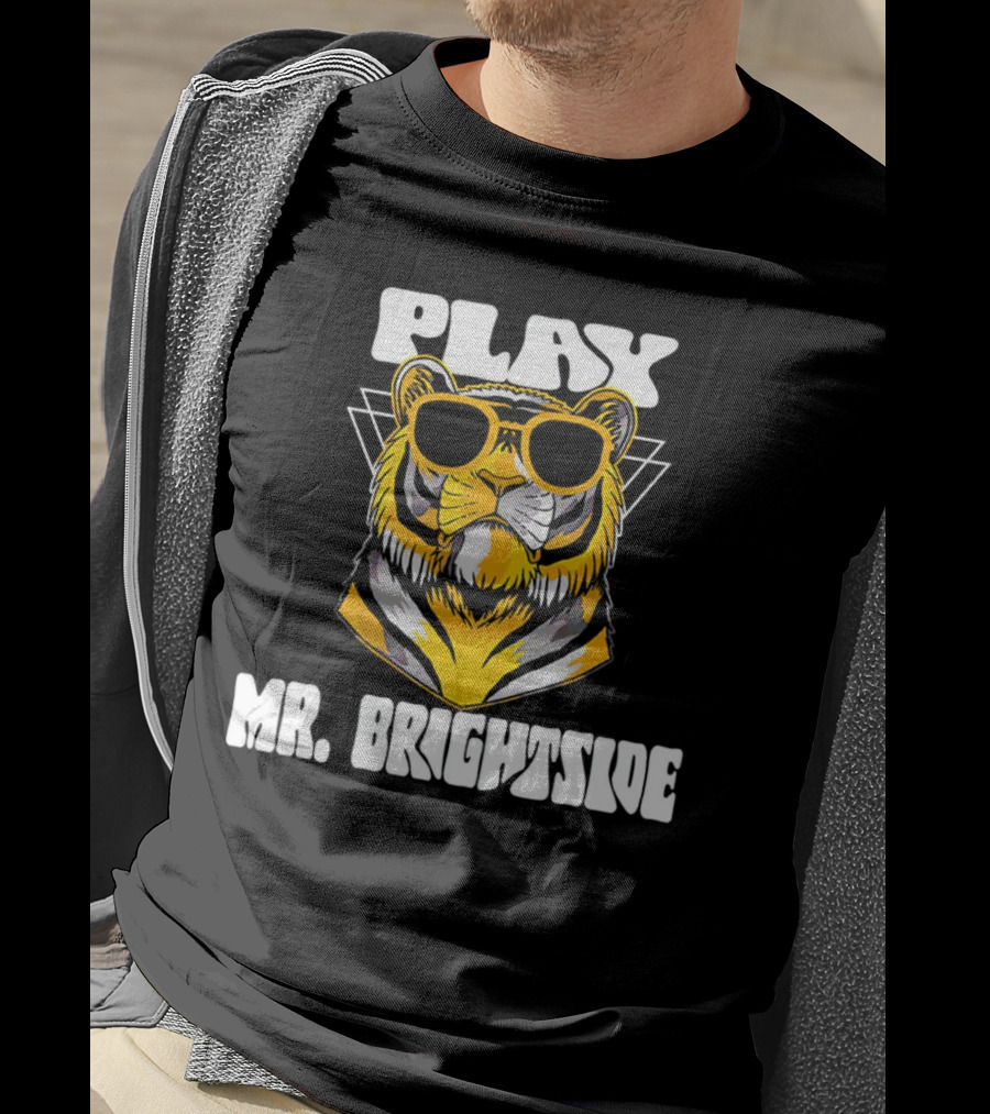 Play Mr. Brightside Tiger Sunglasses T-Shirt