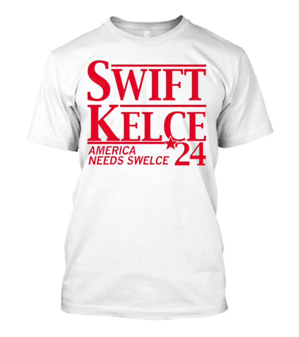Swift Kelce 2024 America Needs Swelce T-Shirt