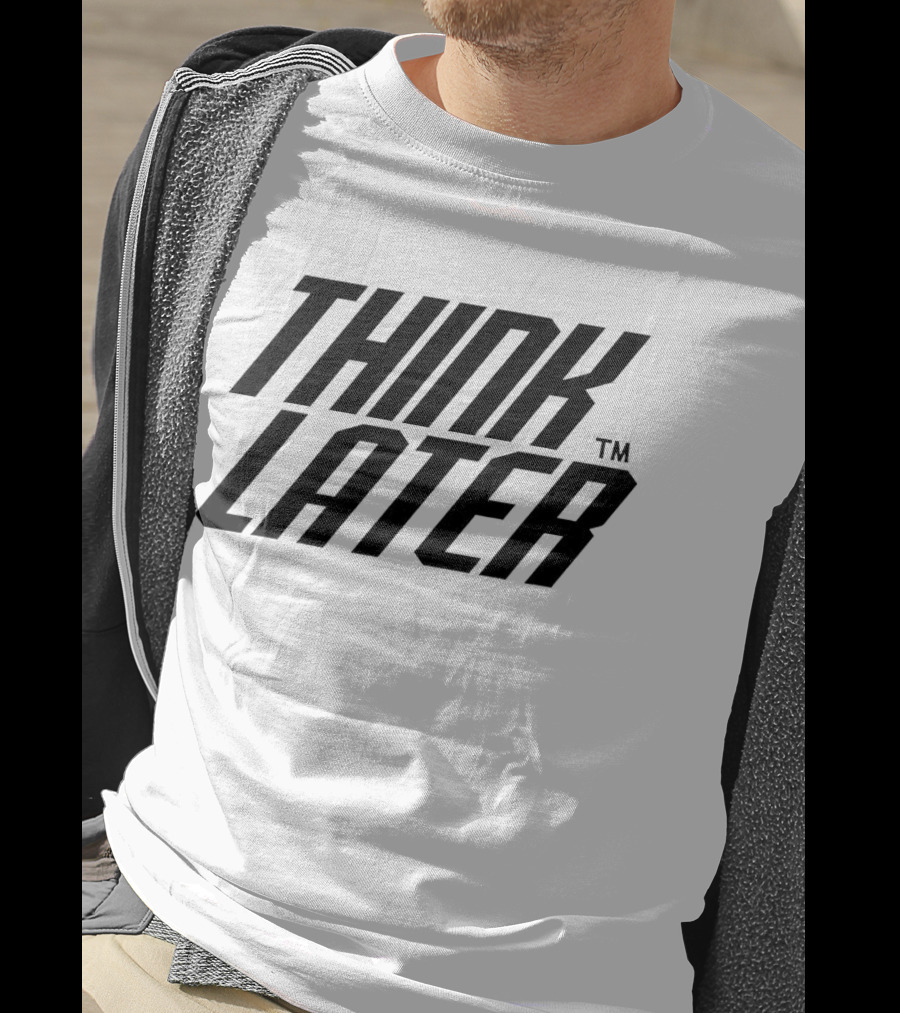 Tate McRae Think Later Collection Bold Empowerment T-Shirt