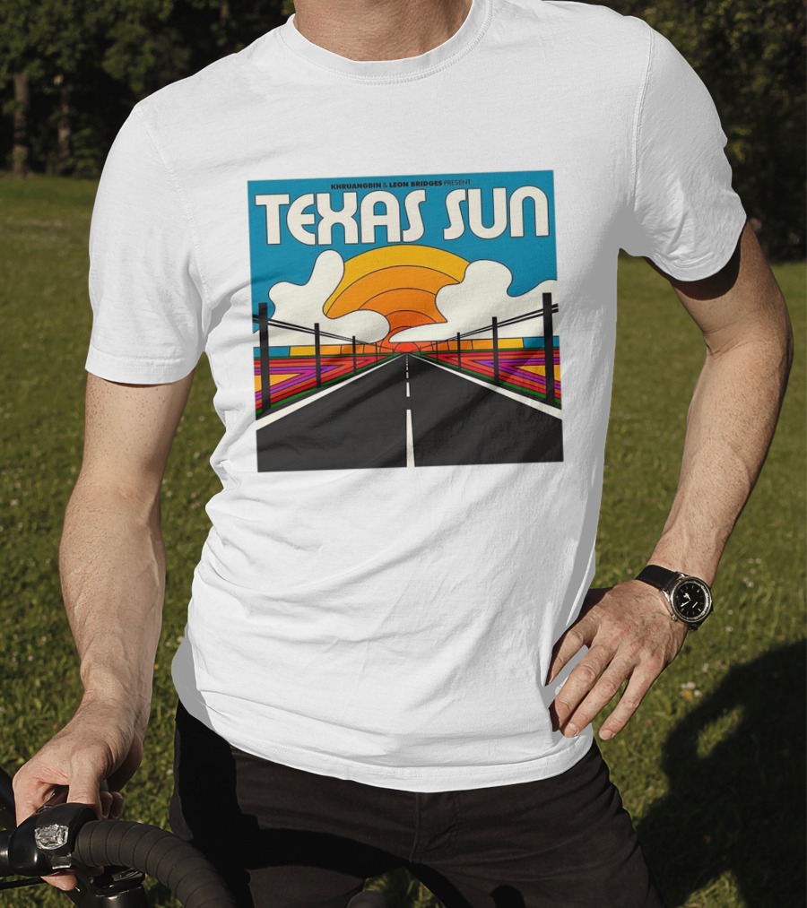 Khruangbin And Leon Bridges Present Texas Sun United State T-Shirt