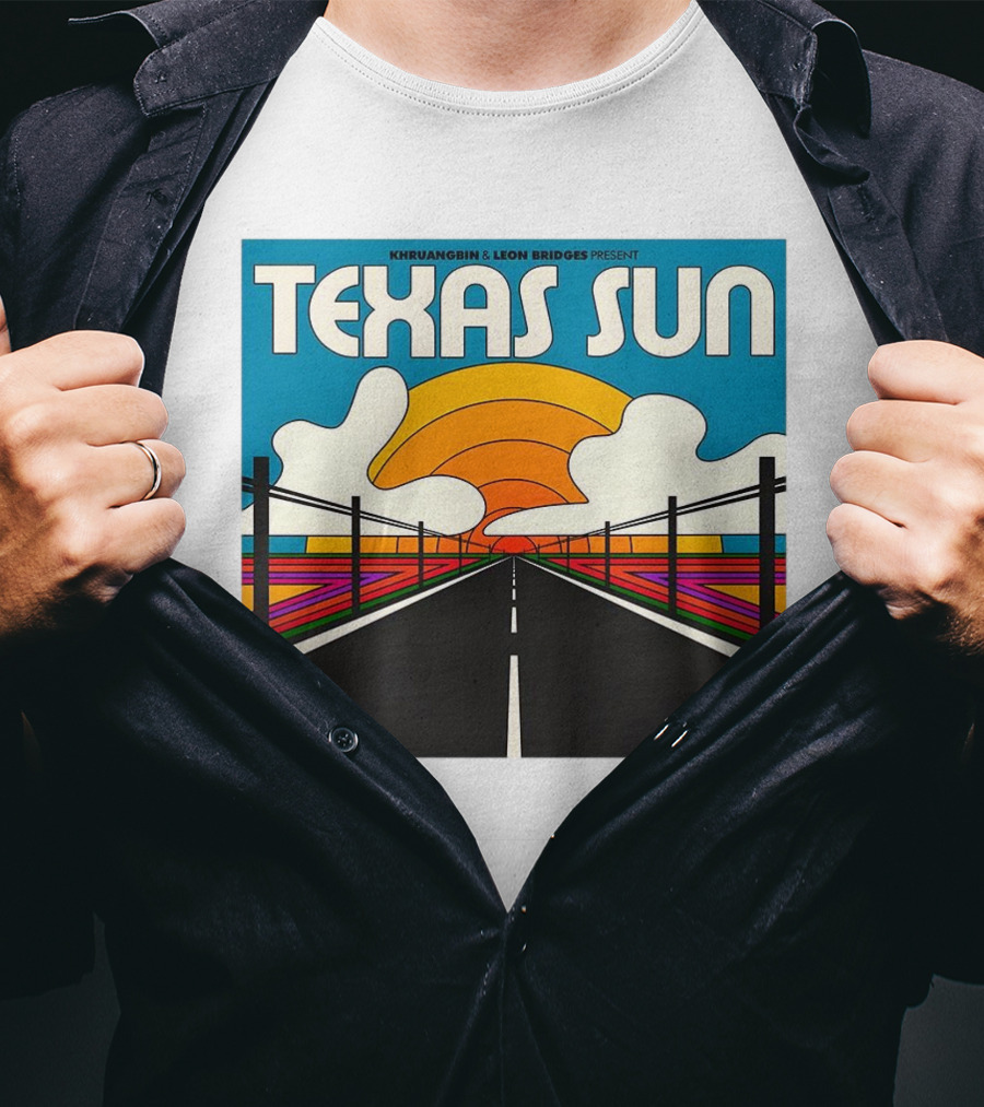 Khruangbin And Leon Bridges Present Texas Sun United State T-Shirt