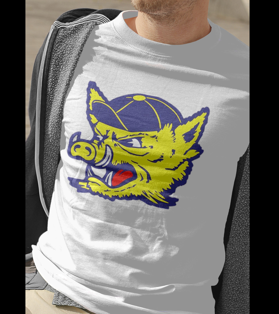 Vamos Javelinas Texas Football Fierce Yellow Mascot T-Shirt