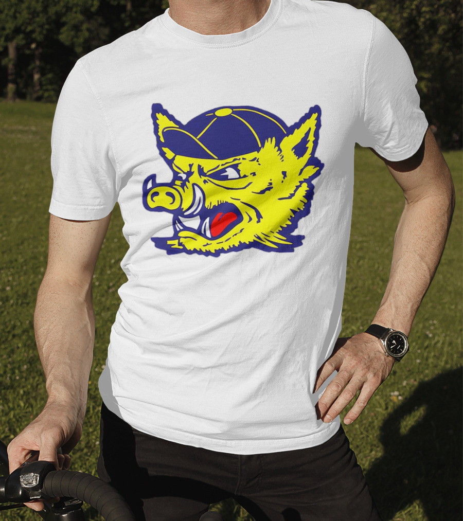 Vamos Javelinas Texas Football Fierce Yellow Mascot T-Shirt