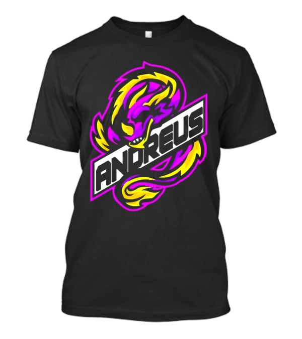 ANDREUS Dragon Logo Aoandreus13 T-Shirt