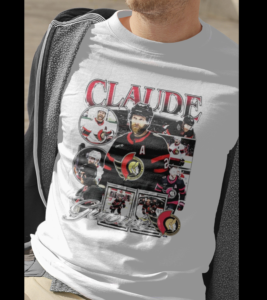 Claude Giroux Ottawa Senators Hockey Player Highlight Montage T-Shirt