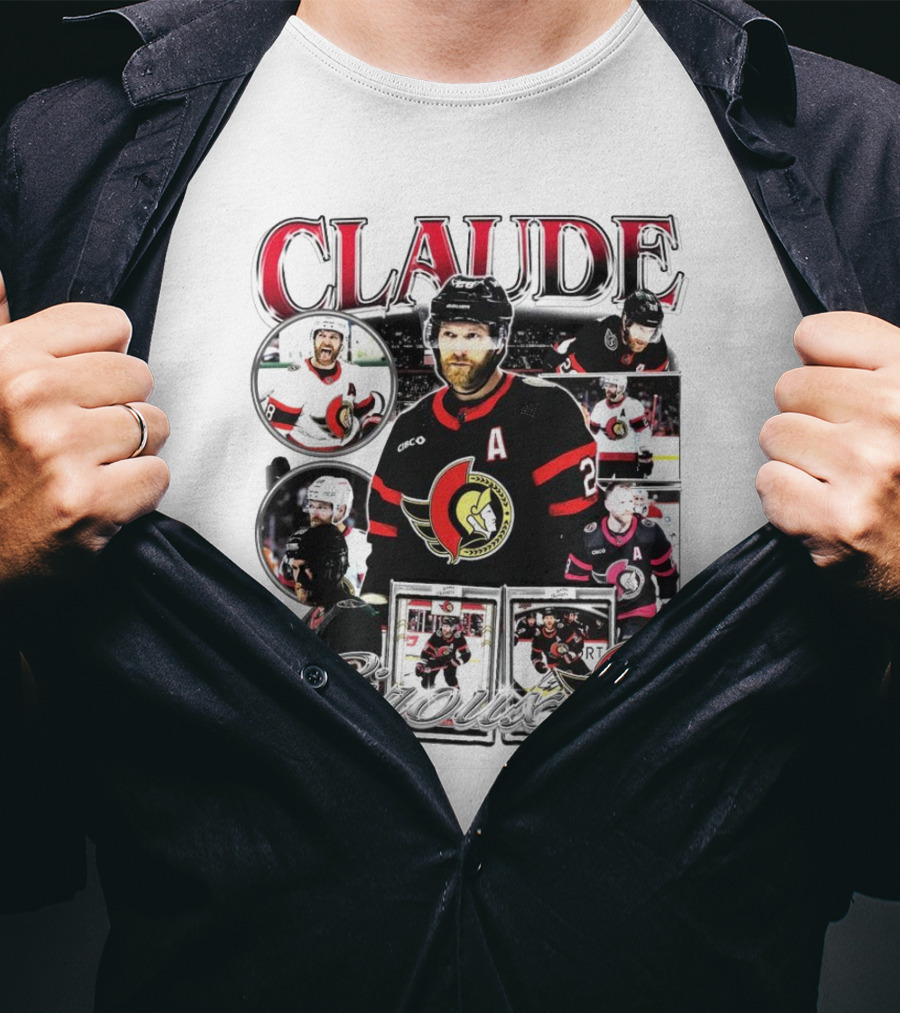 Claude Giroux Ottawa Senators Hockey Player Highlight Montage T-Shirt