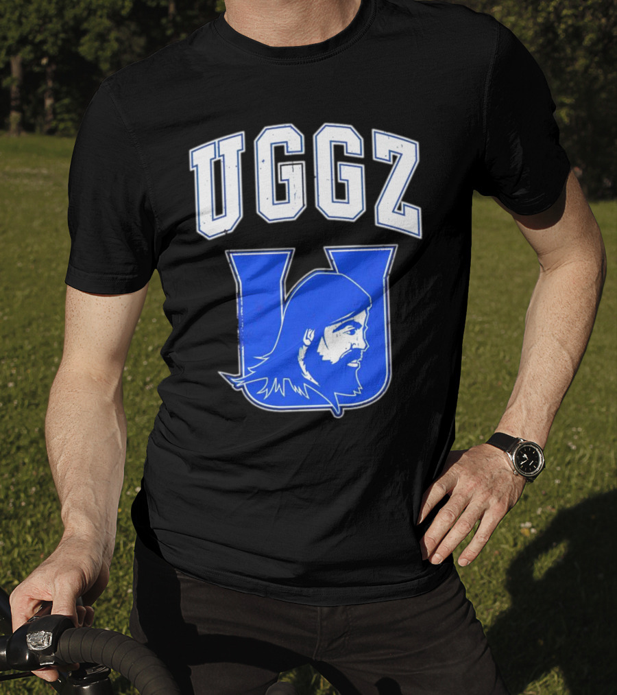 UGGZ U Uglee Edric Everhart Collegiate Blue Varsity T-Shirt