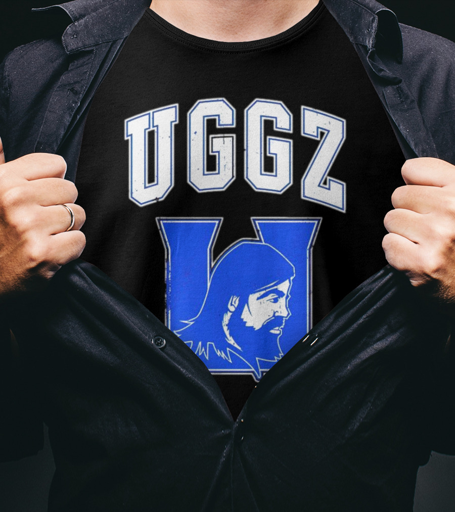 UGGZ U Uglee Edric Everhart Collegiate Blue Varsity T-Shirt