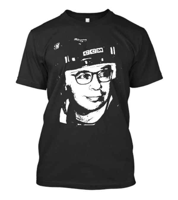 Rick Moranis CCM Hockey Helmet Iconic T-Shirt