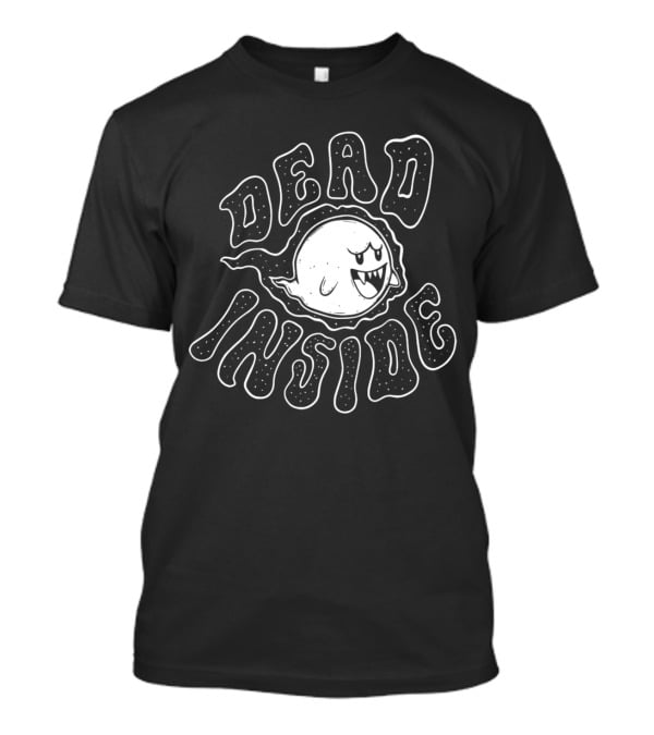 Dead Inside Horror Spooky Ghost T-Shirt