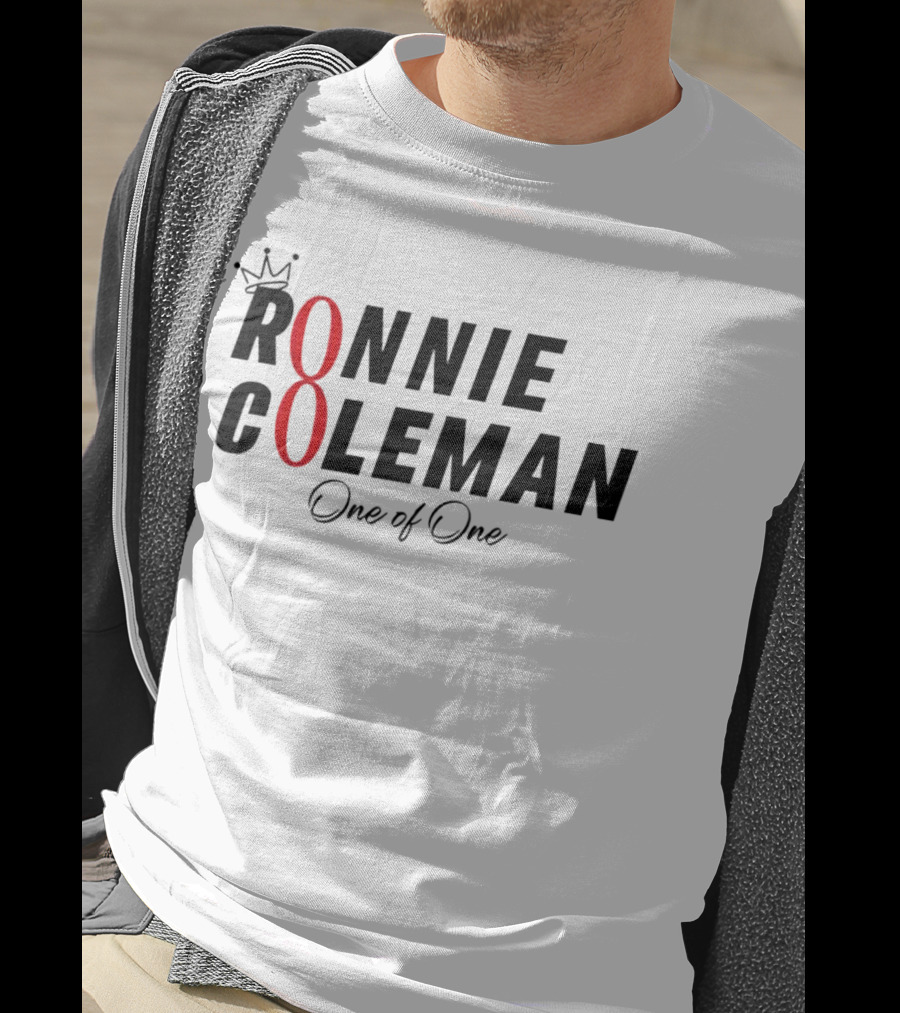 Ronnie Coleman One Of One Crown Icon 8 T-Shirt