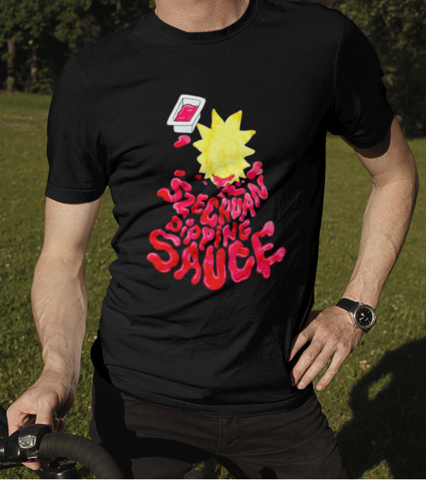 Rick And Morty Szechuan Dipping Sauce Melting Face T-Shirt