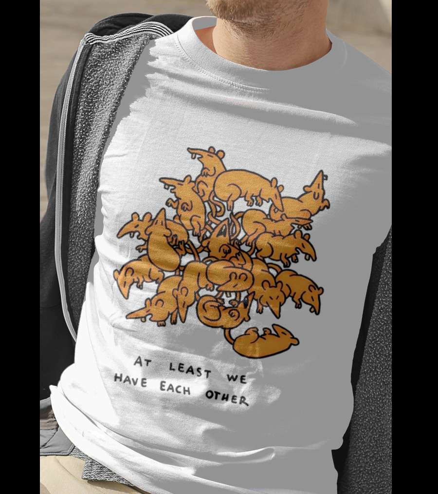 At Least We Have Each Other Ratking Group Of Cartoon Rats T-Shirt