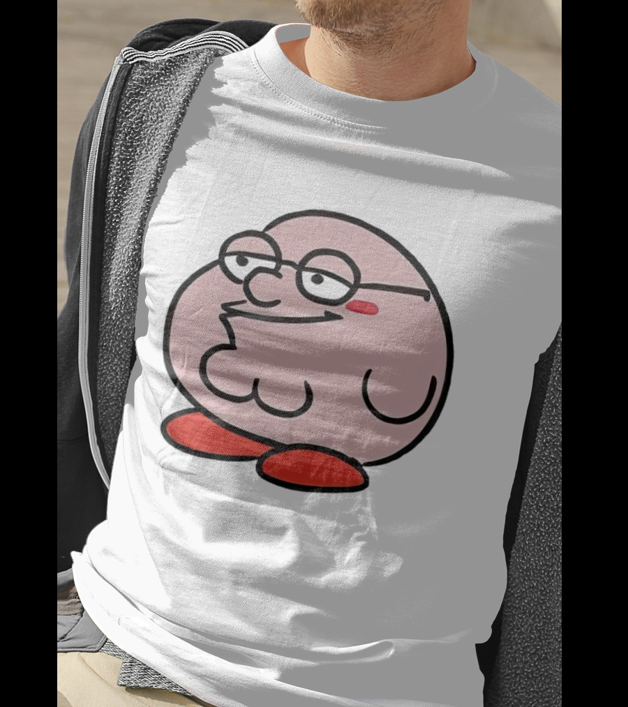 Peter Griffin Kirby Crossover Mashup T-Shirt