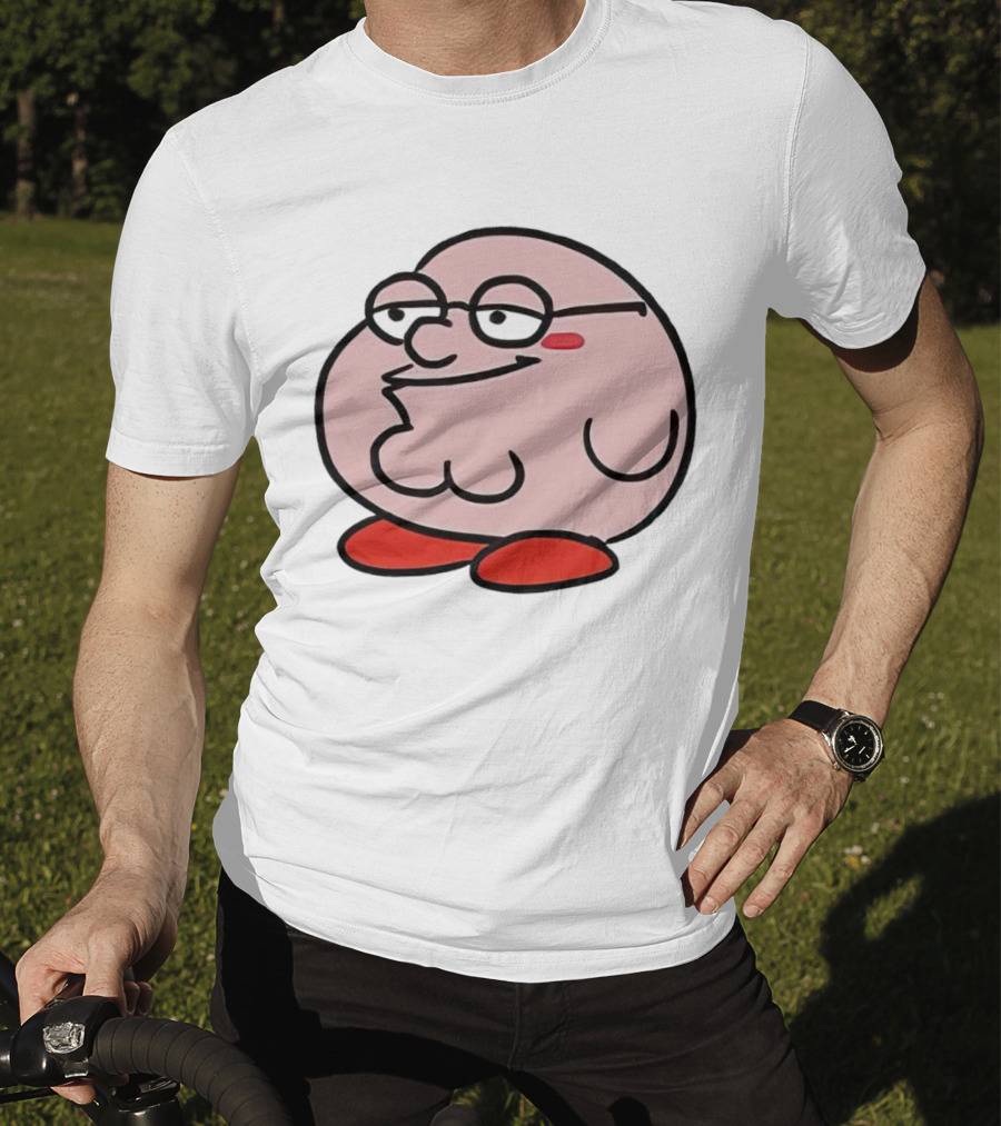 Peter Griffin Kirby Crossover Mashup T-Shirt