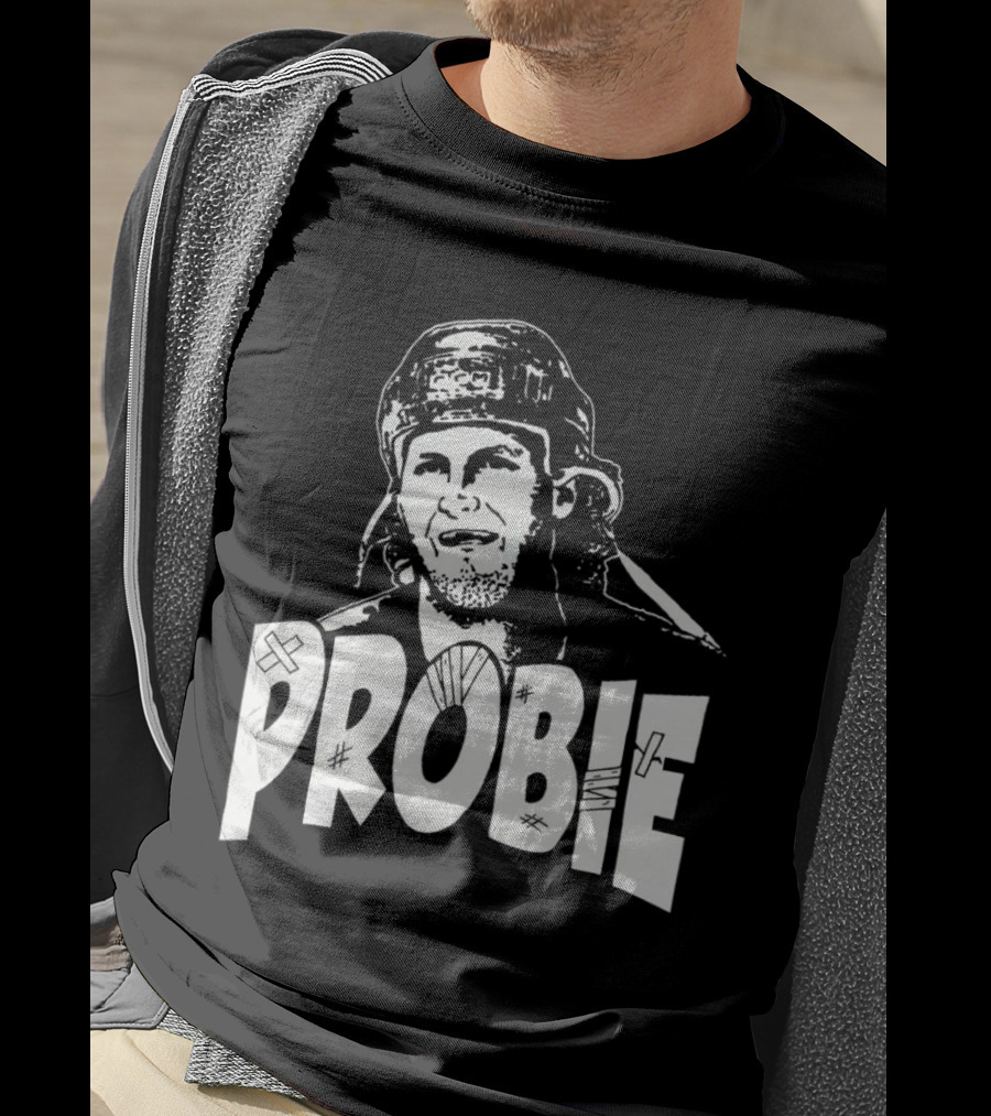 Bob Probert Probie Hockey T-Shirt