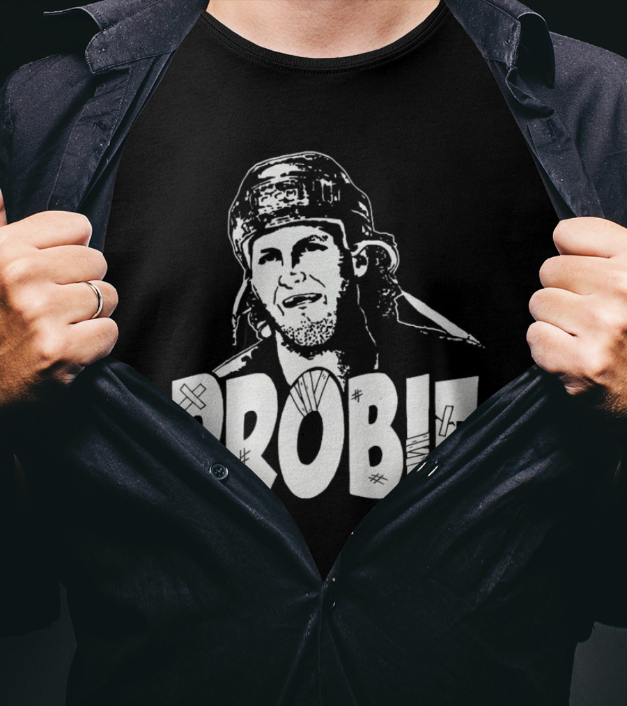 Bob Probert Probie Hockey T-Shirt