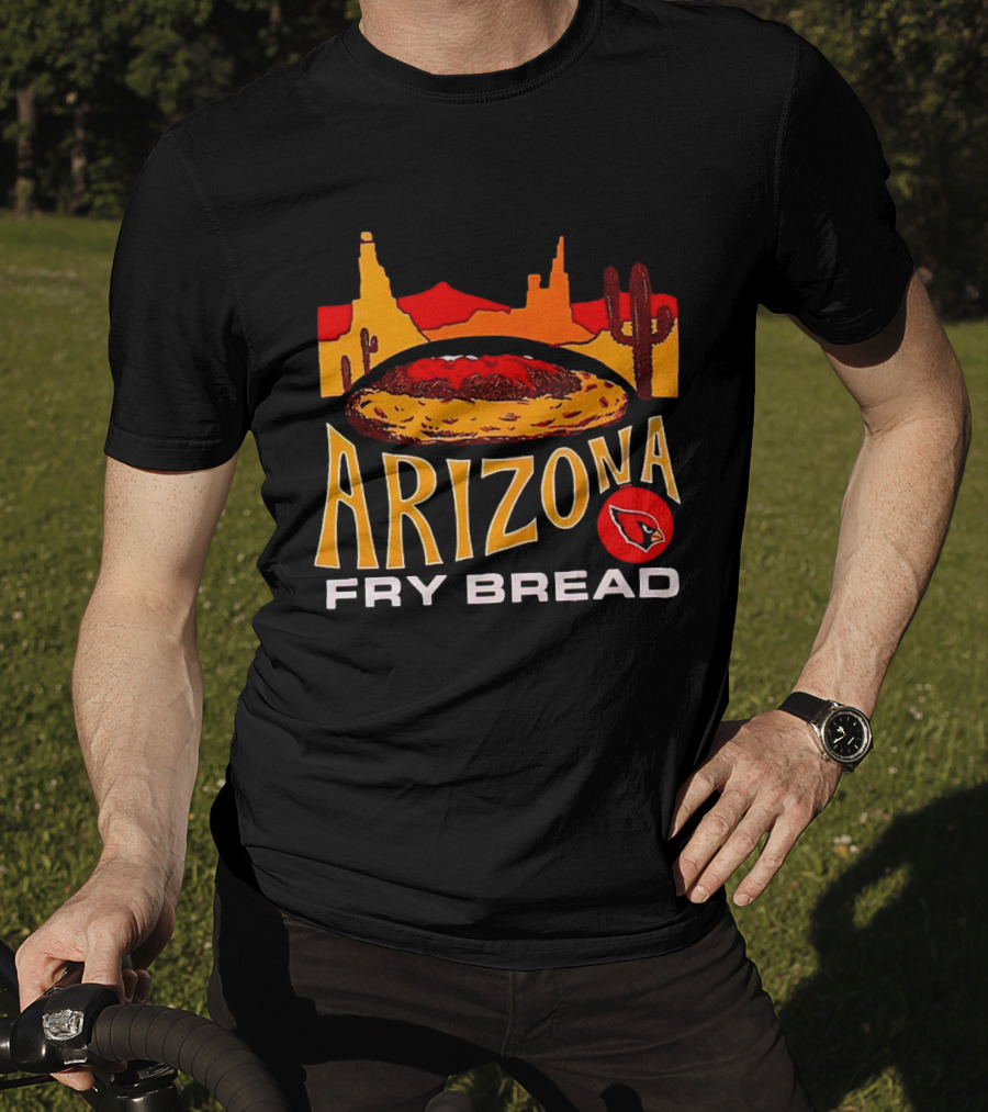 Arizona Fry Bread Arizona Cardinals NFL Desert Scene T-Shirt