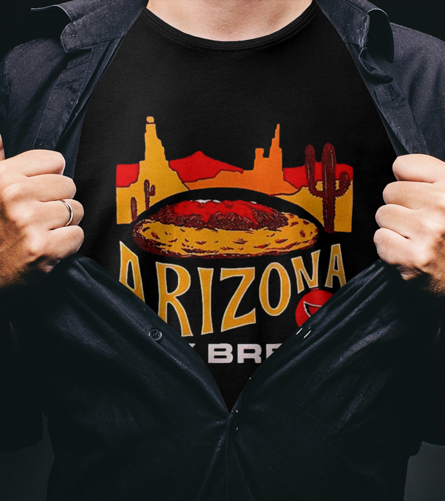 Arizona Fry Bread Arizona Cardinals NFL Desert Scene T-Shirt