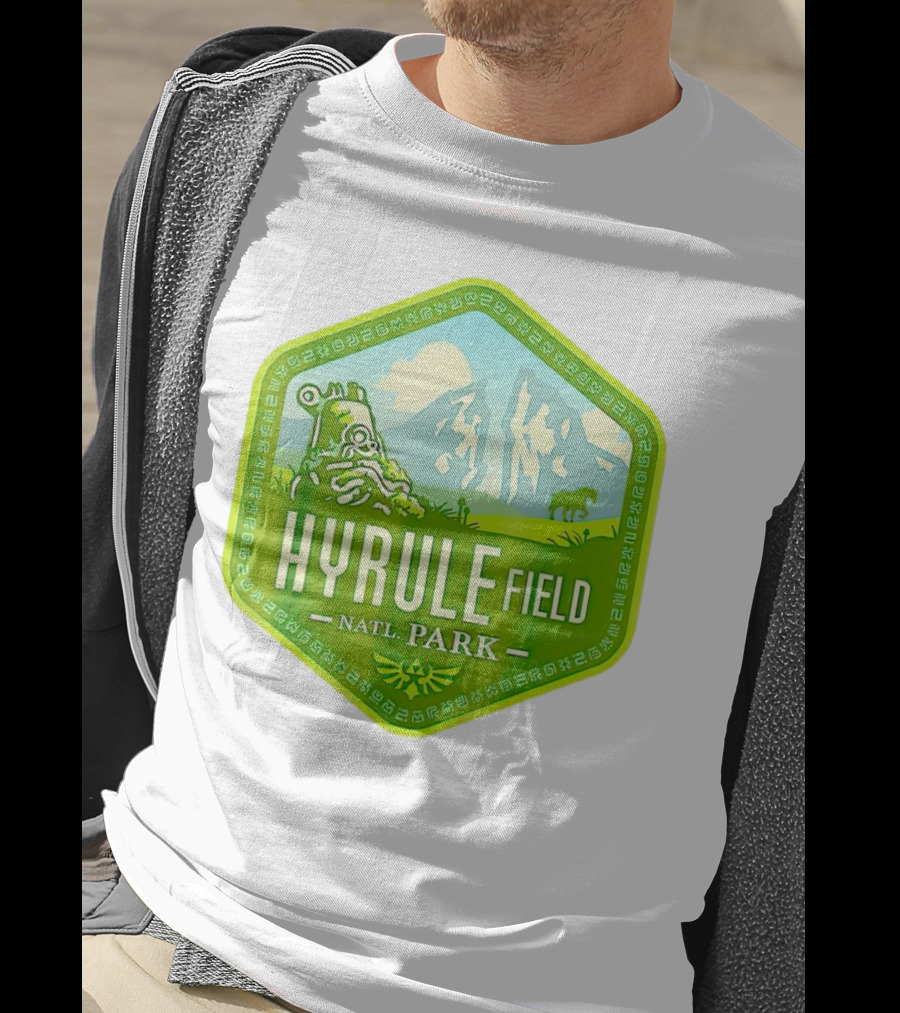 Hiking Wanderlust Hyrule Field National Park T-Shirt