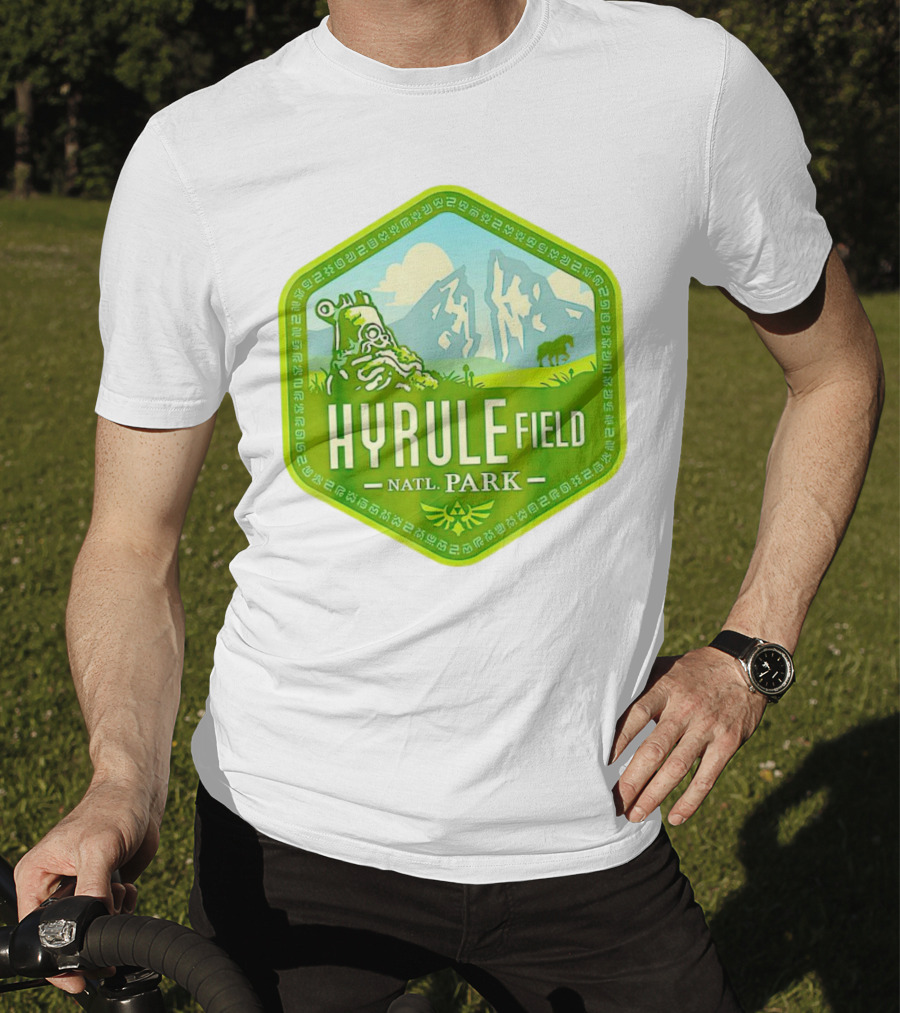 Hiking Wanderlust Hyrule Field National Park T-Shirt
