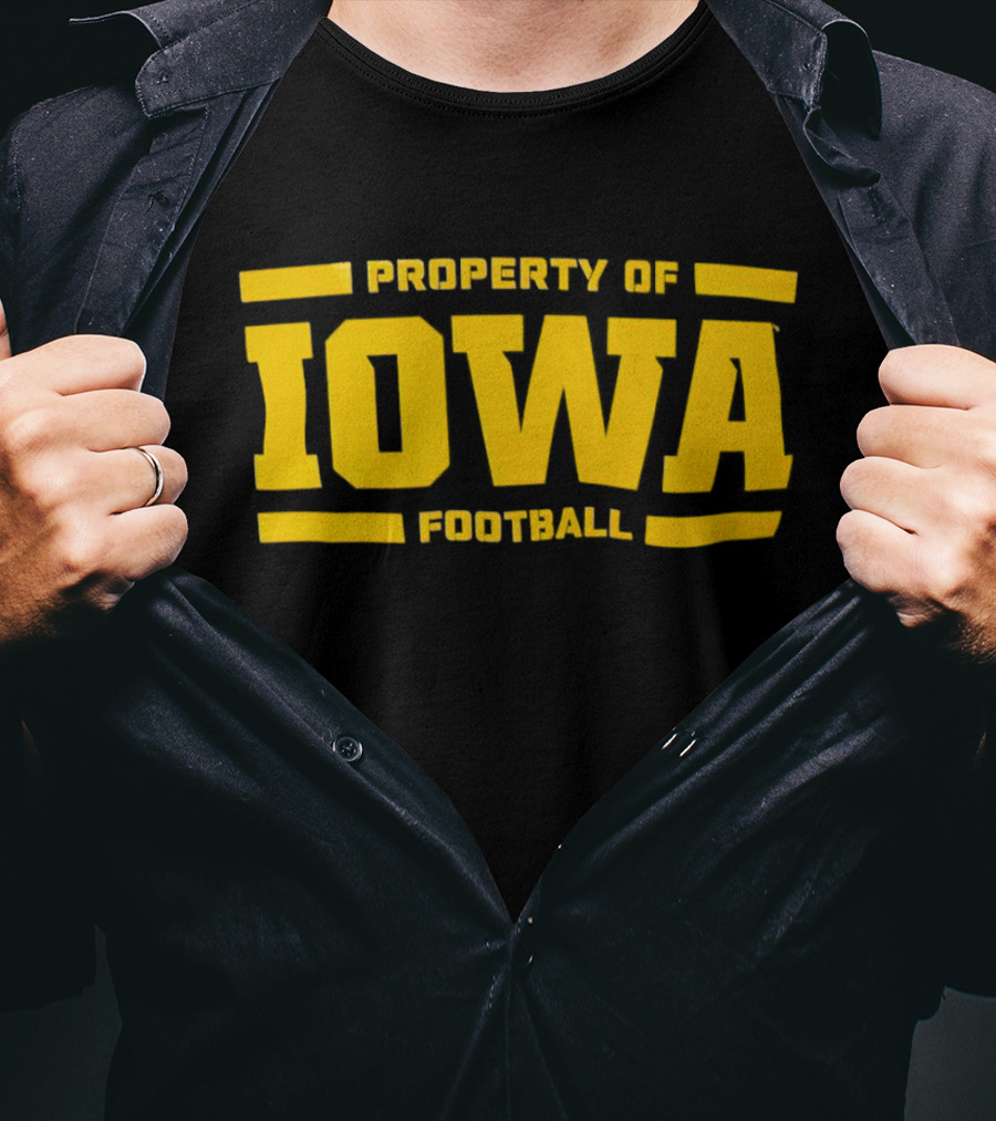 Kirk Ferentz Property Of Iowa Football Iowa T-Shirt