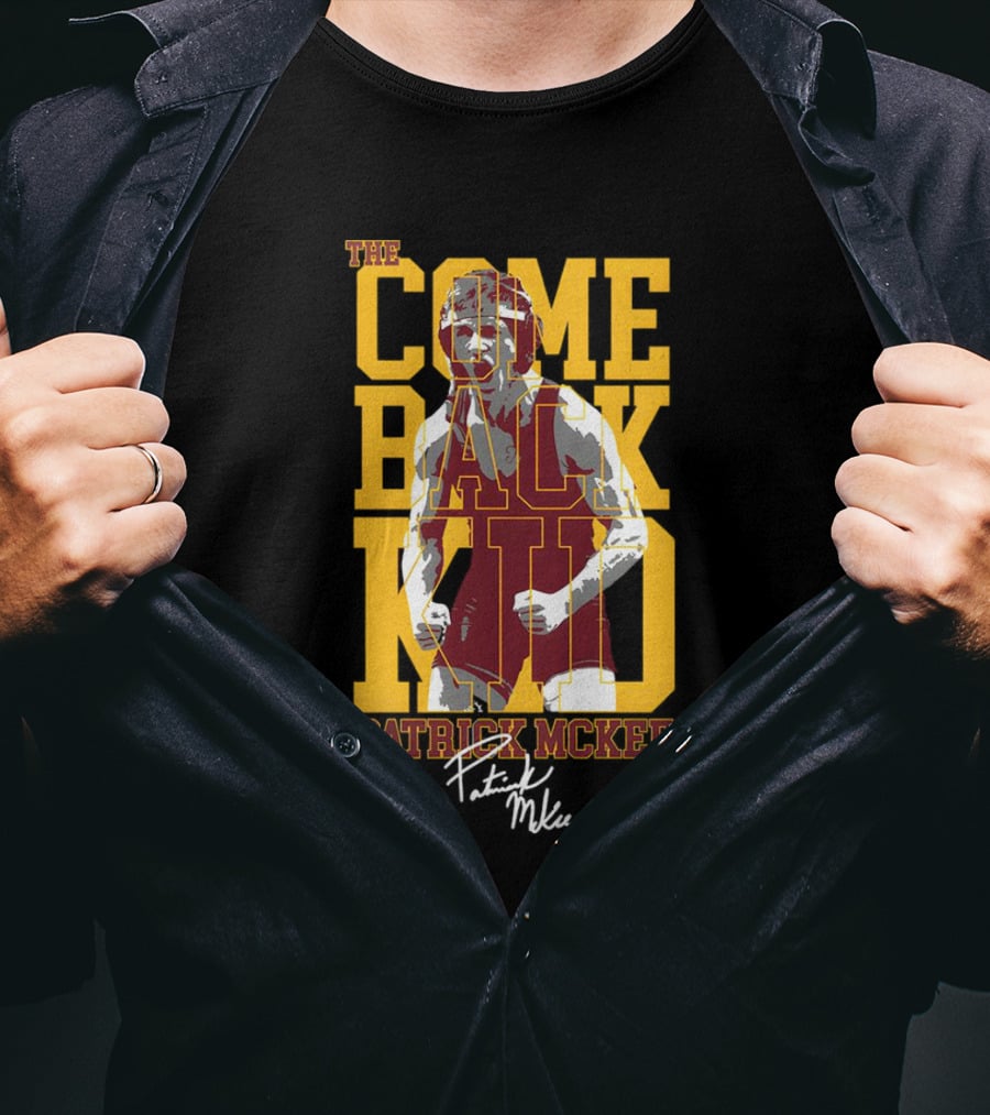 The Come Back Kid Patrick McKee Signature Wrestling Champion T-Shirt