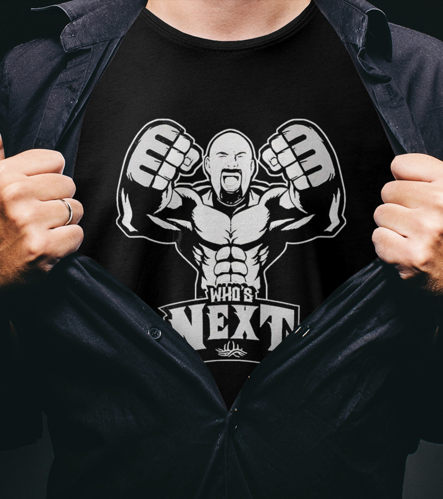 Goldberg’s Garage Who’s Next Bold Graphic Who's Next T-Shirt
