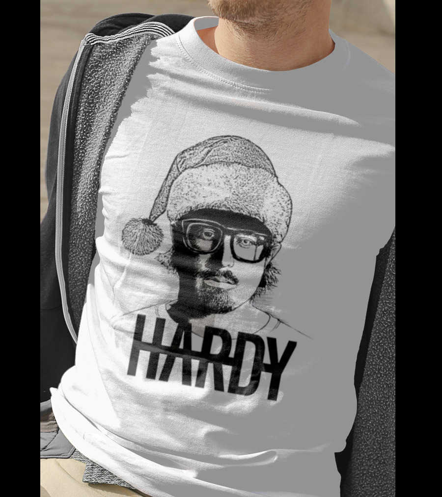HARDY Santa Hat Christmas T-Shirt